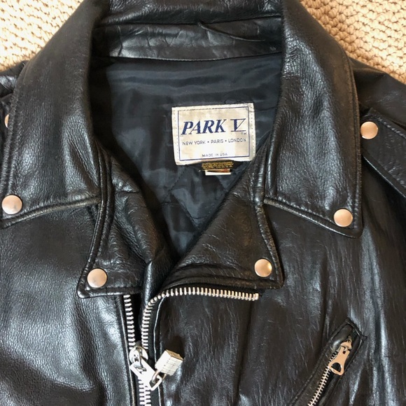 Vintage Men’s Moto Jacket - Picture 4 of 13